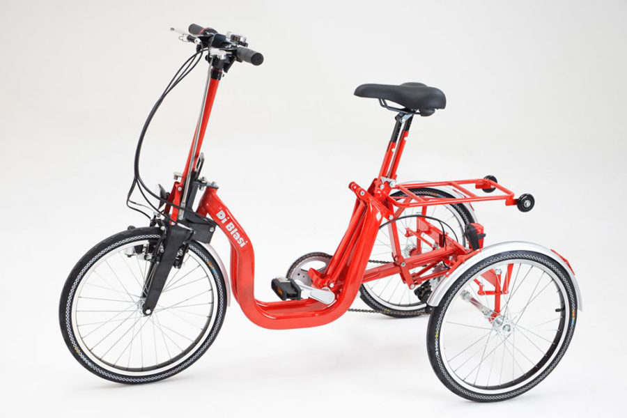 DiBlasi R32 Manual folding tricycle for adult fitness and mobility